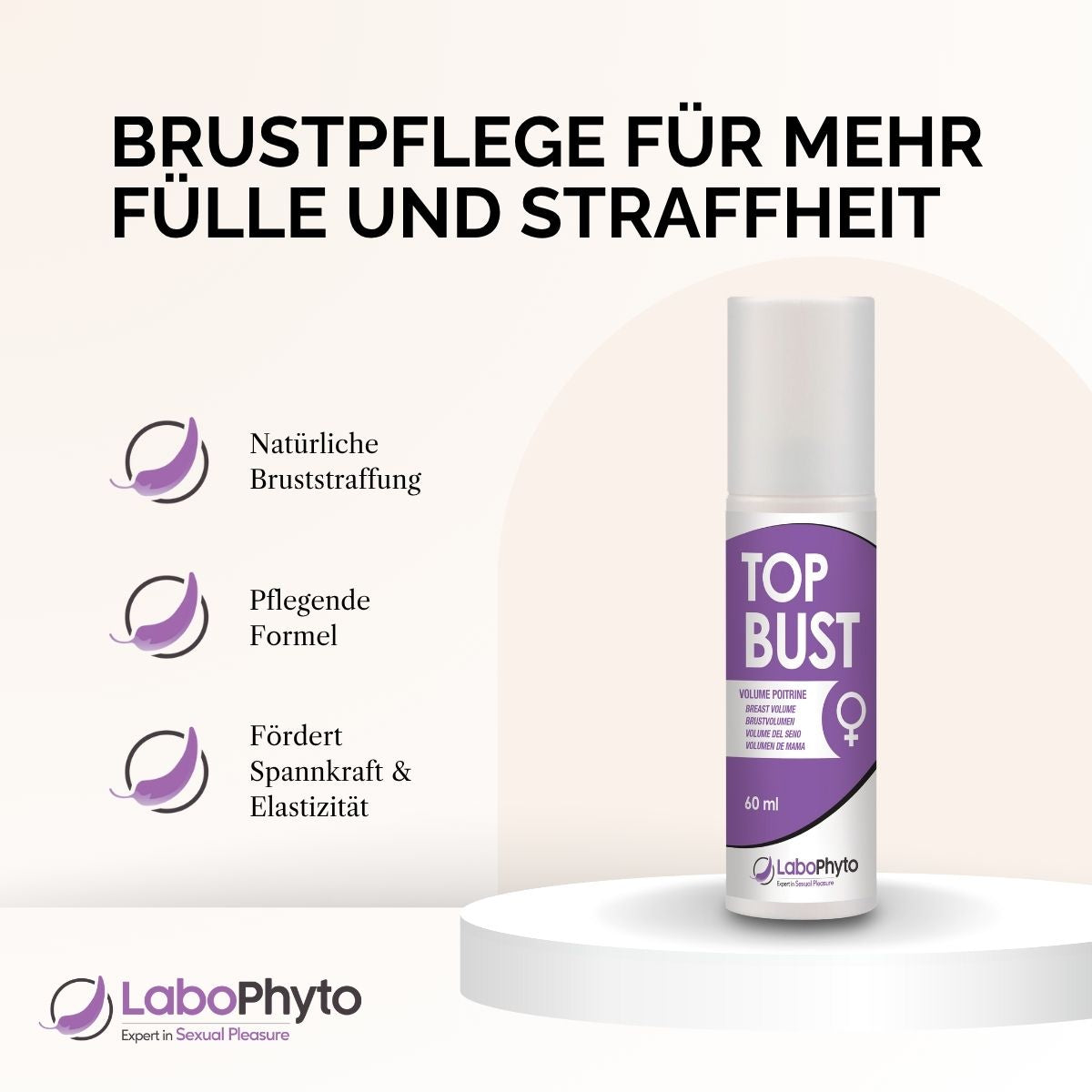 TopBust Gel (60 ml) - für natürlich straffere und voluminösere Brüste
