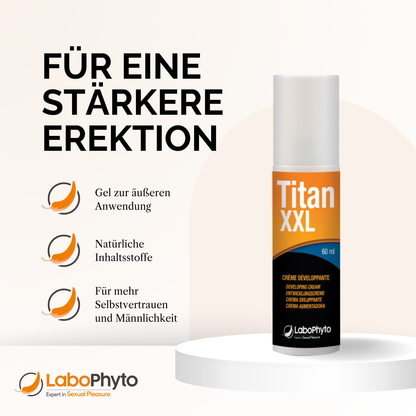 Titan XXL Gel (60 ml) - für maximale männliche Potenz und Größe
