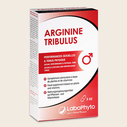 Arginin/Tribulus (60 Kapseln) - für maximale Energie und Libido