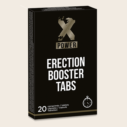 Erection Booster Tabs (20 Tabletten) - für feste Erektionen und intensives Vergnügen