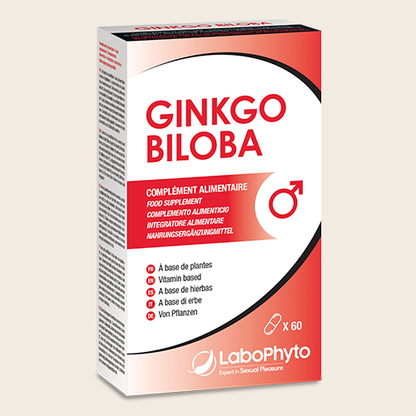 Ginkgo Biloba (60 Kapseln) - bessere Blutzirkulation