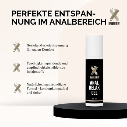 Anal Relax Gel (60 ml) - perfekte Entspannung für sinnliche Momente