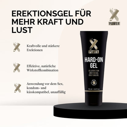 Hard On Gel (60 ml) - Erektionsgel für mehr Kraft und Lust