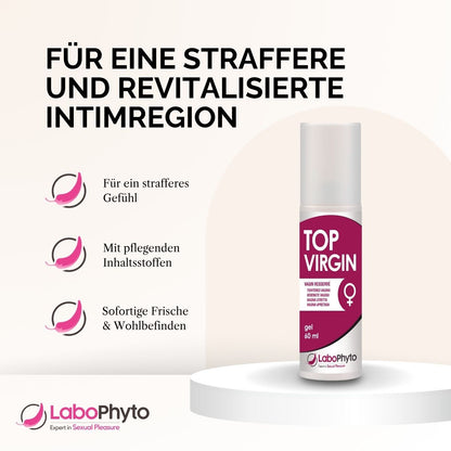 TopVirgin Vaginalgel (60 ml) - für eine straffere und revitalisierte Intimregion