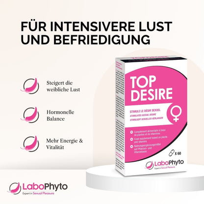 Topdesire (60 Kapseln) - für intensivere Lust und Befriedigung