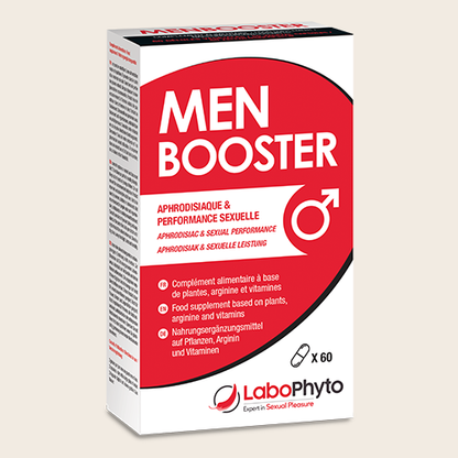 Menbooster (60 Kapseln) - fördert Ausdauer, Libido und die männliche Leistung
