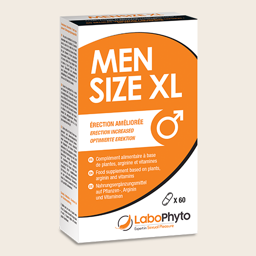 MenSize XL (60 Kapseln) - maximale Lust, maximale Größe