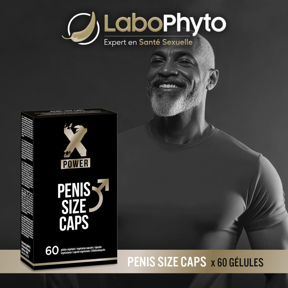 Penis Size Caps (60 Kapseln) - zur Verbesserung der männlichen erektilen Funktion